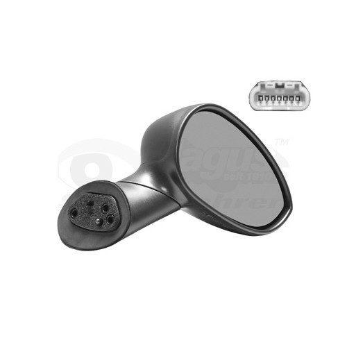  Right-hand wing mirror for FIAT 500, 500 C - RE00417 