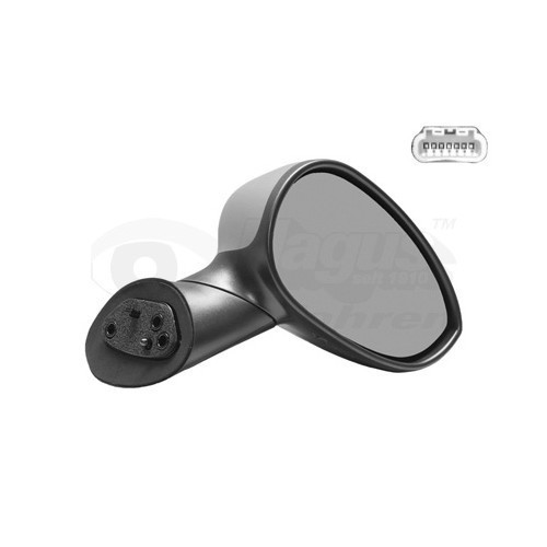  Right-hand wing mirror for FIAT 500, 500 C - RE00423 
