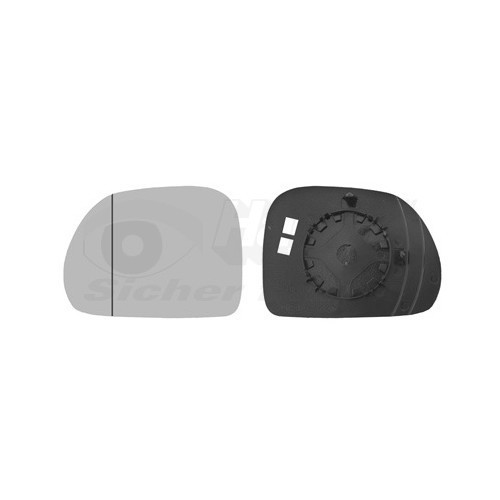  Left-hand wing mirror glass for FIAT 500L - RE00439 
