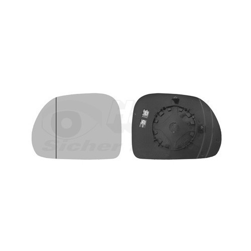  Left-hand wing mirror glass for FIAT 500L - RE00441 