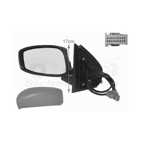  Left-hand wing mirror for FIAT STILO - RE00479 