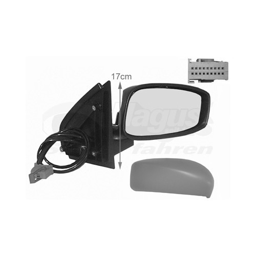  Right-hand wing mirror for FIAT STILO - RE00480 