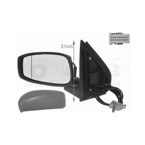  Specchio esterno sinistro per FIAT STILO, STILO Multi Wagon - RE00487 