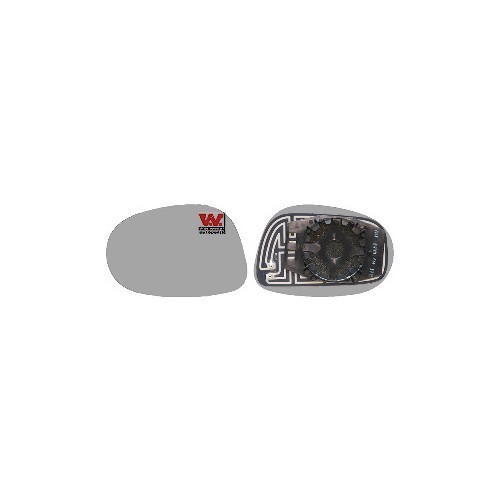  Right-hand wing mirror glass for FIAT BRAVO II - RE00494 