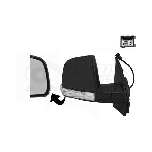 Right-hand wing mirror for FIAT, VAUXHALL - RE00508 
