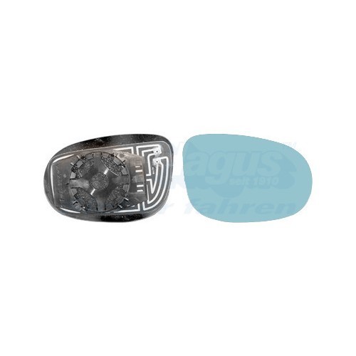  Right-hand wing mirror glass for LANCIA DELTA III - RE00608 