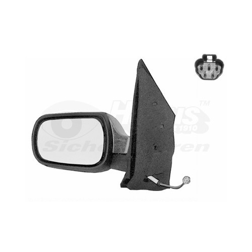  Left-hand wing mirror for FORD FIESTA V, FIESTA V Van - RE00627 