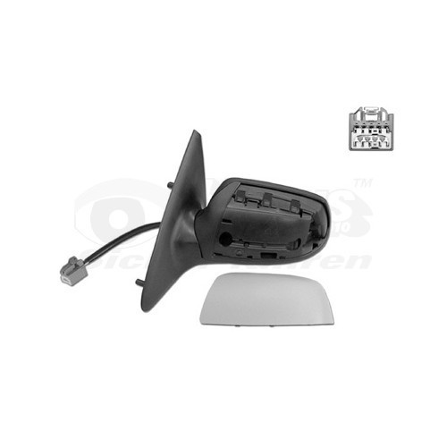  Left-hand wing mirror for FORD MONDEO III, MONDEO III Saloon, MONDEO III Estate - RE00692 
