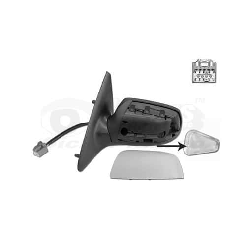  Left-hand wing mirror for FORD MONDEO III, MONDEO III Saloon, MONDEO III Estate - RE00696 