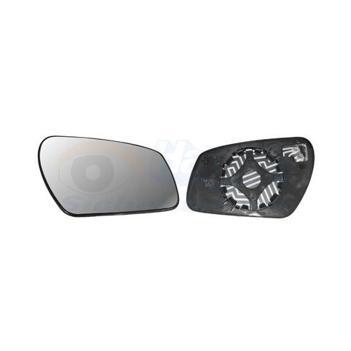  Right wing mirror glass for FORD C-MAX, FIESTA V, FIESTA V Van, FOCUS C-MAX, FOCUS II, FOCUS II Saloon, FOCUS II Estate, FUSION, MONDEO III, MONDEO III Saloon, MONDEO III Estate - RE00779 
