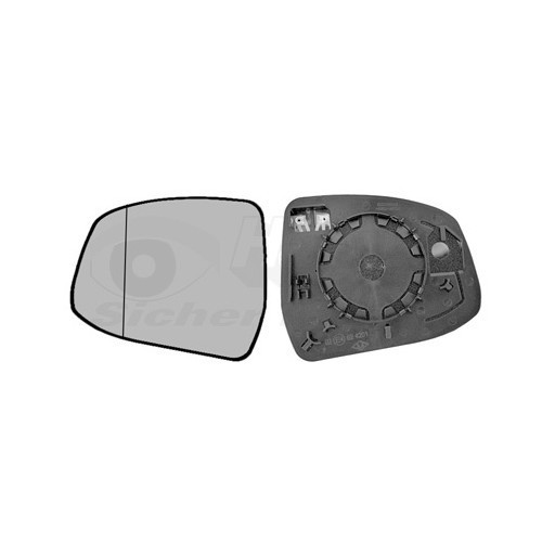  Left-hand wing mirror glass for FORD FOCUS II, FOCUS II Saloon, FOCUS II Estate, MONDEO IV, MONDEO IV Saloon, MONDEO IV Turnier - RE00799 