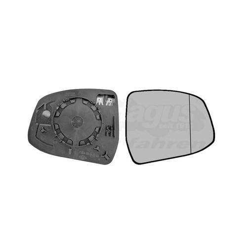  Exterior mirror glass, right for FORD FOCUS II, FOCUS II Saloon, FOCUS II Estate, MONDEO IV, MONDEO IV Saloon, MONDEO IV Turnier - RE00800 