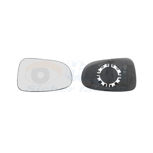  Left-hand wing mirror glass for FORD, SEAT, VW - RE00809 