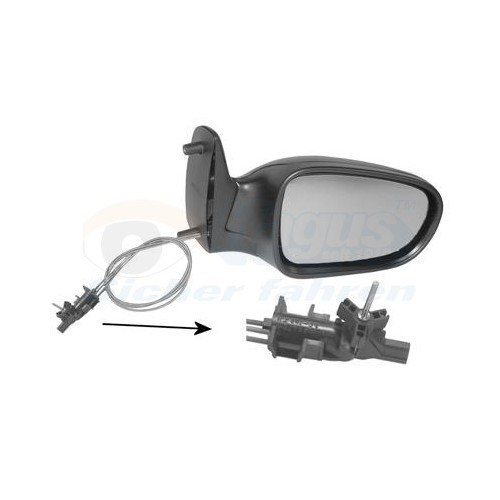  Right-hand wing mirror for FORD GALAXY - RE00812 