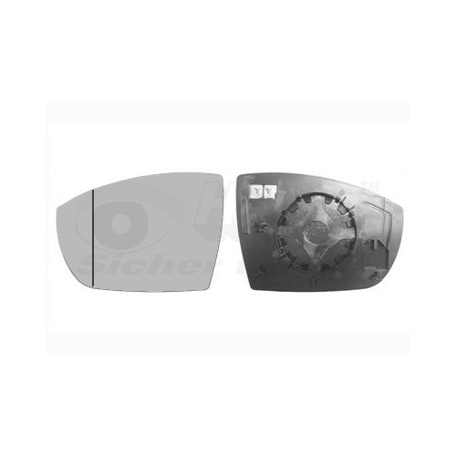  Left-hand wing mirror glass for FORD C-MAX II, C-MAX II Van, GALAXY, GRAND C-MAX, GRAND C-MAX Van, S-MAX - RE00821 