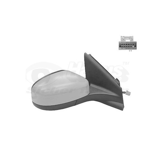  Right-hand wing mirror for FORD MONDEO IV, MONDEO IV Saloon, MONDEO IV Turnier - RE00842 