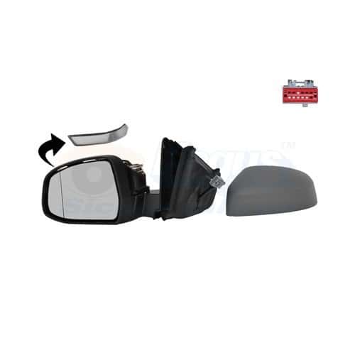  Left-hand wing mirror for FORD MONDEO IV, MONDEO IV Saloon, MONDEO IV Turnier - RE00845 