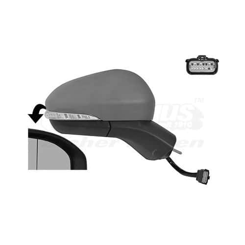  Right-hand wing mirror for FORD MONDEO V 3/5 doors, MONDEO V Turnier - RE00854 