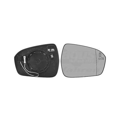  Right-hand wing mirror glass for FORD MONDEO V 3/5 doors, MONDEOV Turnier - RE00862 