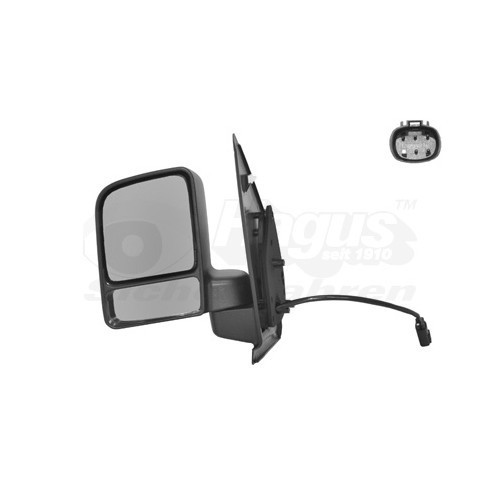  Left-hand wing mirror for FORD TOURNEO CONNECT, TRANSIT CONNECT - RE00869 