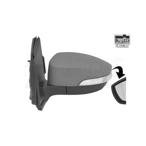  Left-hand wing mirror for FORD KUGA II - RE00919 