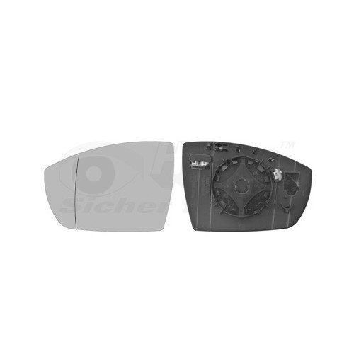  Left-hand wing mirror glass for FORD KUGA II - RE00923 