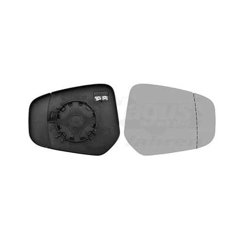  Right-hand wing mirror glass for FORD TRANSIT COURIER Van, TRANSIT COURIER Camper - RE00930 