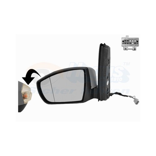  Left-hand wing mirror for FORD C-MAX II, C-MAX II Van, GRAND C-MAX, GRAND C-MAX Van - RE00951 