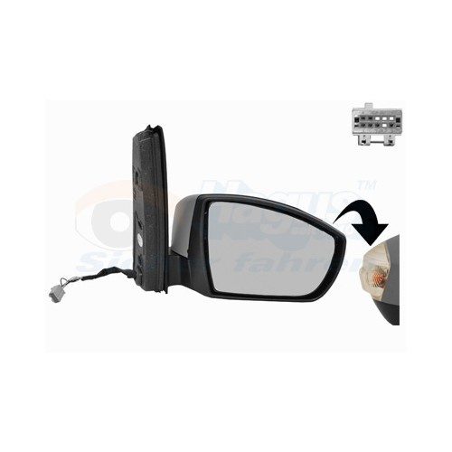  Right-hand wing mirror for FORD C-MAX II, C-MAX II Van, GRAND C-MAX,GRAND C-MAX Van - RE00952 