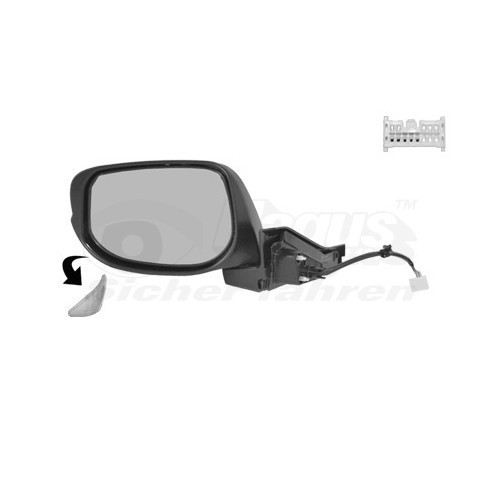  Left-hand wing mirror for HONDA INSIGHT - RE00999 