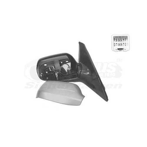  Right-hand wing mirror for MAZDA 3, 3 Saloon - RE01028 
