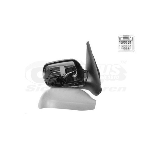  Right-hand wing mirror for MAZDA 2 - RE01036 