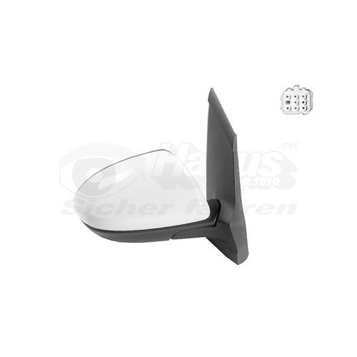  Right-hand wing mirror for MAZDA 2 - RE01038 