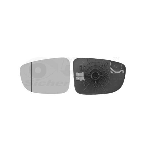  Left-hand wing mirror glass for MAZDA 6 Saloon, 6 Estate - RE01062 
