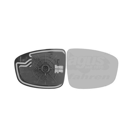  Right-hand wing mirror glass for MAZDA CX-5 - RE01075 