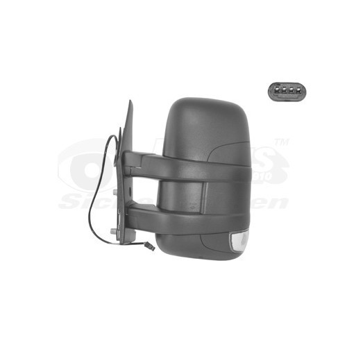  Left-hand wing mirror for IVECO DAILY IV Minibus, DAILY IV Tilt Truck, DAILY IV Platform Van Platform/Chassis, DAILY IV Van/Saloon - RE01093 