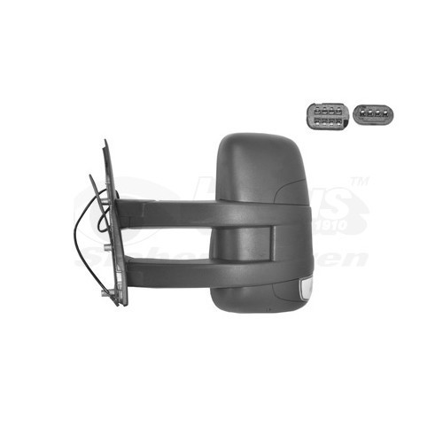  Left-hand wing mirror for IVECO DAILY IV Minibus, DAILY IV Tilt Truck, DAILY IV Platform Van Platform/Chassis, DAILY IV Van/Saloon - RE01097 