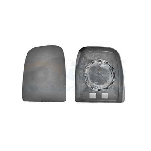  Left-hand wing mirror glass for IVECO DAILY IV Minibus, DAILY IV Tipper, DAILY IV Van Platform/Chassis, DAILY IV Van/Saloon, DAILY V Tipper, DAILY V Van Platform/Chassis, DAILY V Van/Saloon - RE01107 