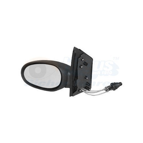  Left-hand wing mirror for SMART CABRIO, CITY-COUPE, FORTWO Cabrio,FORTWO Coupé - RE01127 