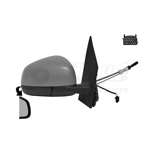  Right-hand wing mirror for SMART FORTWO Coupé, FORTWO Convertible - RE01146 