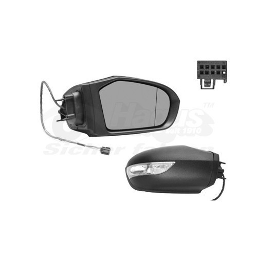  Right-hand wing mirror for MERCEDES-BENZ CLASS A, CLASS B - RE01170 