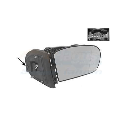  Right-hand wing mirror for MERCEDES-BENZ C CLASS, C CLASS Coupe, C CLASS T-Model - RE01229 
