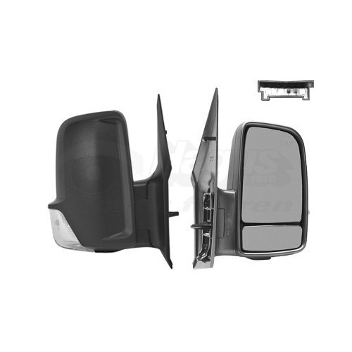  Right-hand wing mirror for MERCEDES-BENZ SPRINTER 3.5-t Minibus, SPRINTER 3.5-t Van, SPRINTER 3-t Minibus, SPRINTER 3-t Van - RE01280 
