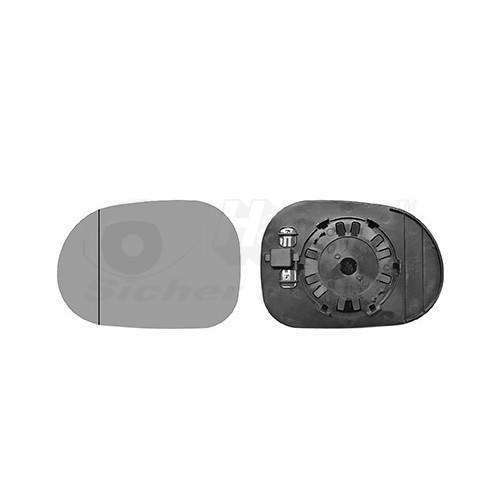  Left-hand wing mirror glass for MERCEDES-BENZ CLASSE M - RE01318 