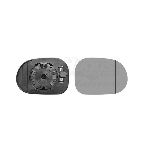  Right-hand wing mirror glass for MERCEDES-BENZ CLASSE M - RE01319 