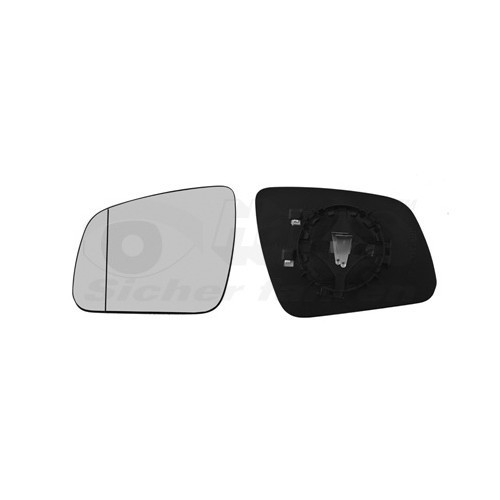 Left-hand wing mirror glass for MERCEDES-BENZ - RE01326 
