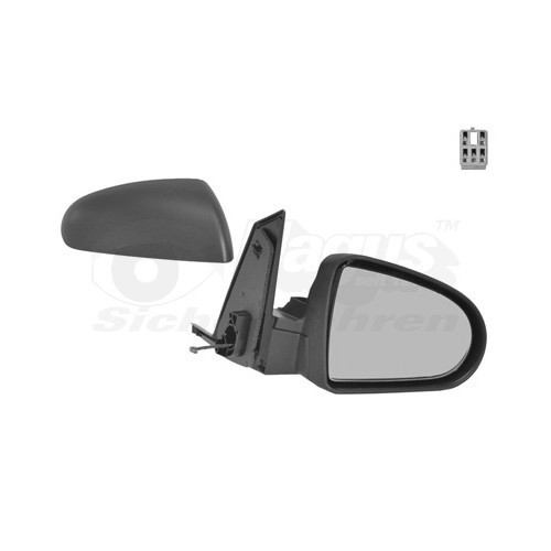  Right-hand wing mirror for MITSUBISHI COLT VI - RE01343 