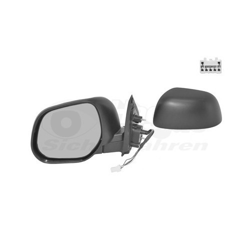  Left-hand wing mirror for MITSUBISHI OUTLANDER II - RE01348 