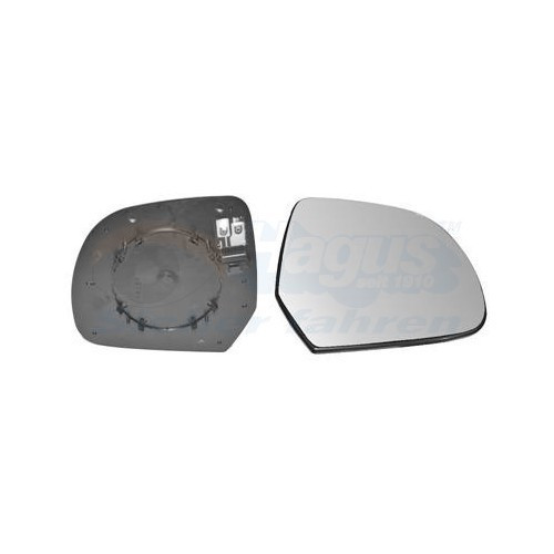  Left-hand wing mirror glass for NISSAN MICRA IV - RE01378 