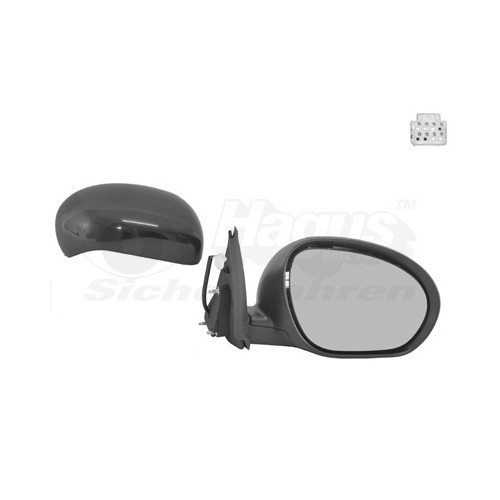  Right-hand wing mirror for NISSAN JUKE - RE01393 